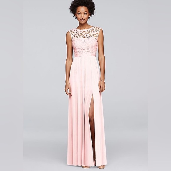 David's Bridal Dresses Davids Bridal Long Bridesmaid Dress With